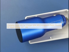 شارژ سریع شارژ ماشین USB با اتصال وای فای خانه پلاستیکی DC ولتاژ ورودی 12V - 24V